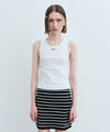 Marithé François Girbaud W U NECK SLEEVELESS
