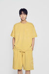 ADLV APPLIQUE LOGO PIGMENT SHORT SLEEVE T-SHIRT