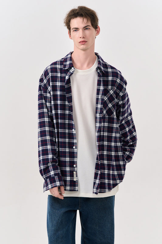 General Idea UNISEX Standard Tartan Check Shirt
