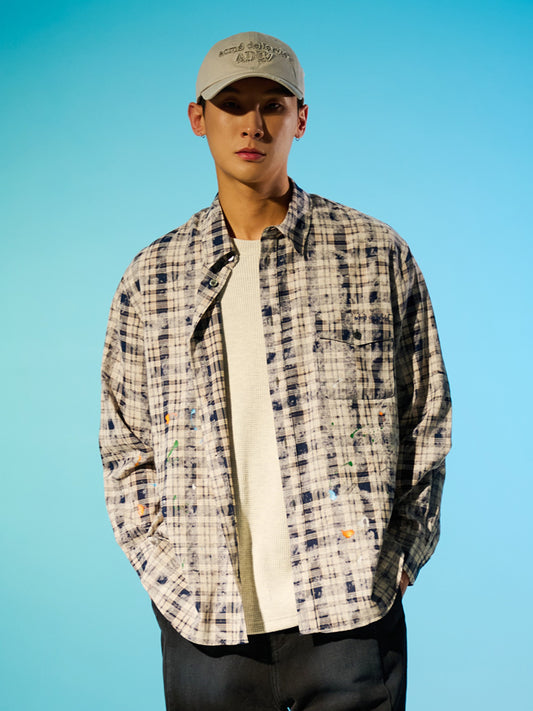 ADLV Check Paint Shirt
