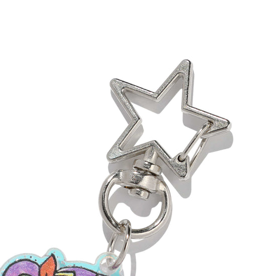 Nice Ghost Club Soul Pussy Cat Ghost Soul Girl Acrylic Keychain [Mix]