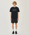 Marithé François Girbaud LOGO TEE+NYLON SHORTS SET-UP