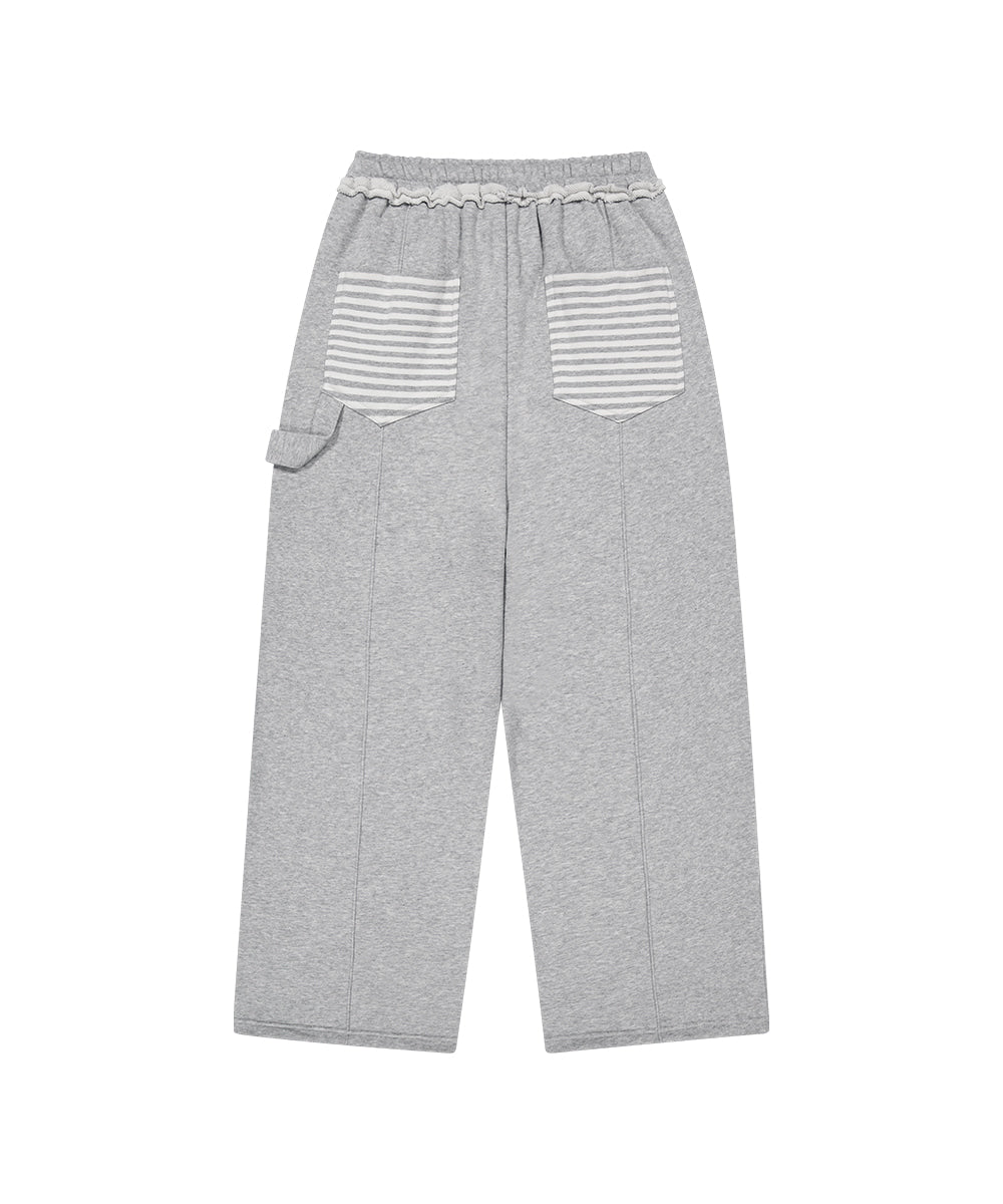 Mahagrid STRIPE POCKET SWEAT PANT