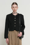 General Idea WOMAN Strap Collarless Jacket