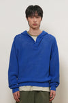 General Idea UNISEX Crochet Hooded Knit