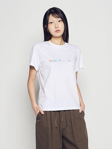 ADLV Woman Rainbow Short Sleeve T-Shirt
