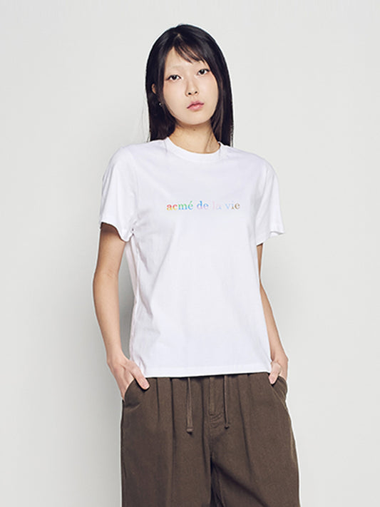 ADLV Woman Rainbow Short Sleeve T-Shirt