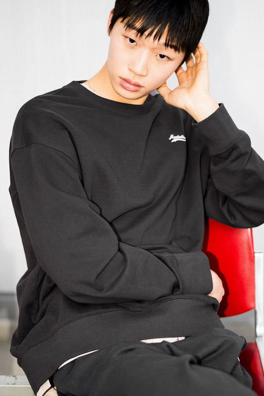 General Idea UNISEX Manhattan Cozy Sweatshirt [CHARCOAL]