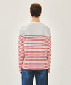 Marithé François Girbaud Block Stripe Long Sleeve Tee
