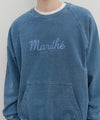 Marithé François Girbaud Garment Dyed Oversized Sweatshirt