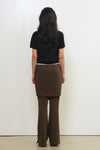 General Idea WOMAN Airy Essential Collar Half Knit