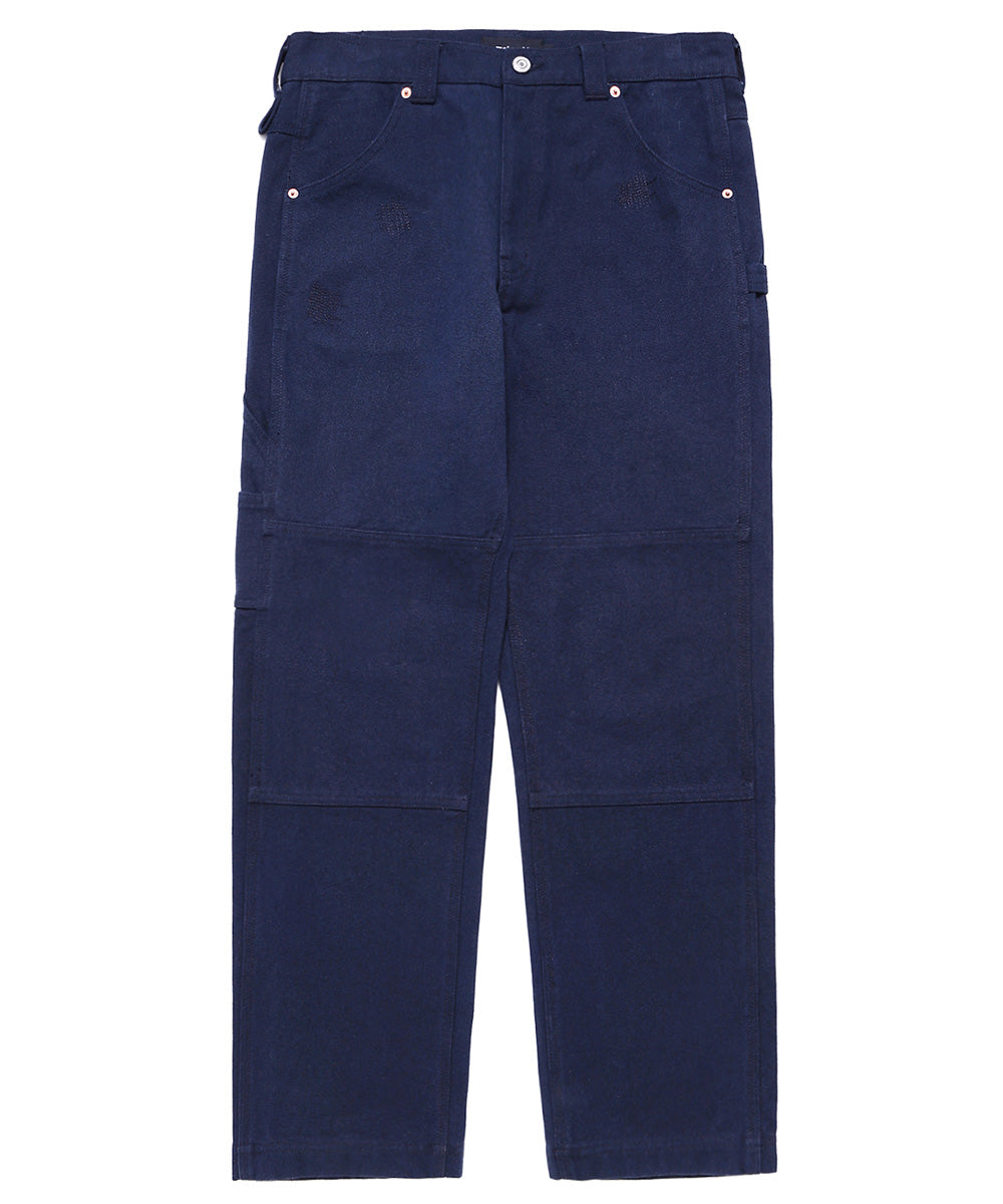 Mahagrid Damaged Carpenter Pant [Blue]