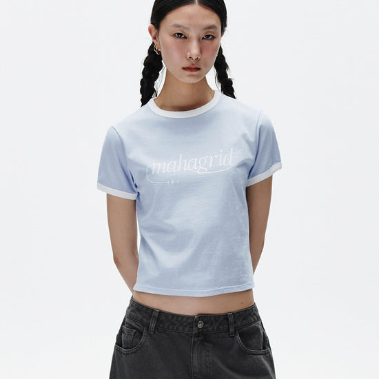 Mahagrid Shooting Star Ringer Tee