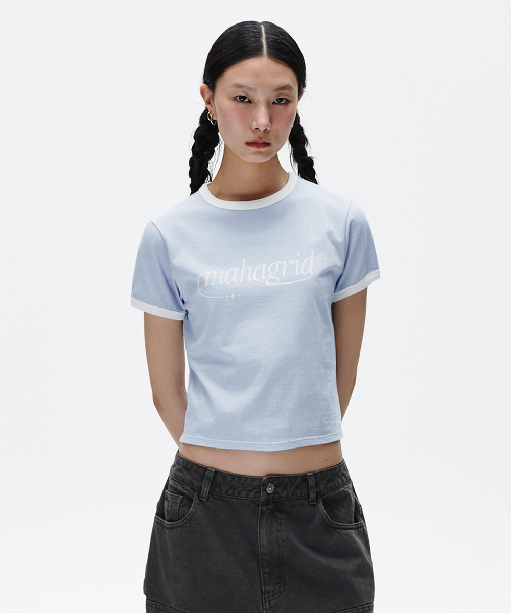 Mahagrid Shooting Star Ringer Tee