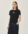 Marithé François Girbaud W SMALL CLASSIC LOGO TEE