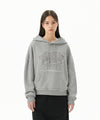 Mahagrid Raw Cut Pray Crop Hoodie