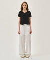 Marithé François Girbaud W CRINKLE SLEEVELESS + CARDIGAN SET