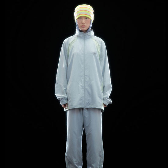 Nice Ghost Club 3STAR PIPING TRACK PANTS[GREY]