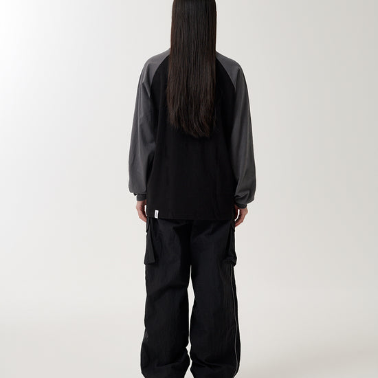 Mahagrid International Raglan Long Sleeve Tee