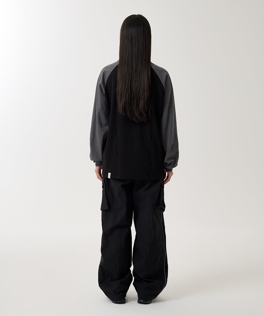 Mahagrid International Raglan Long Sleeve Tee