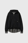 General Idea Unisex Shirt Layered Hoodie Zip-Up