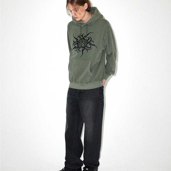 Mahagrid TRIBAL ECLIPSE PIGMENT HOODIE