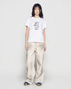 ADLV Woman Basic AC Bear Short Sleeve T-Shirt
