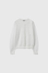 General Idea WOMAN Polka Dot Sheer Cardigan [WHITE]