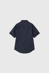 General Idea WOMAN Loose Fit Folded Sleeve Cotton Shirt