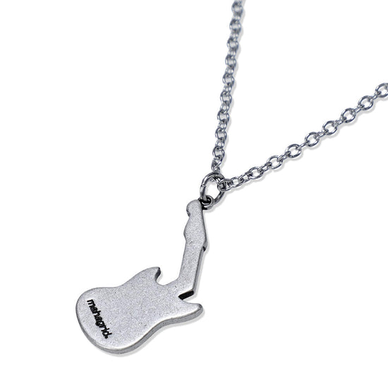 Mahagrid Broken Guitar Necklace [Silver]