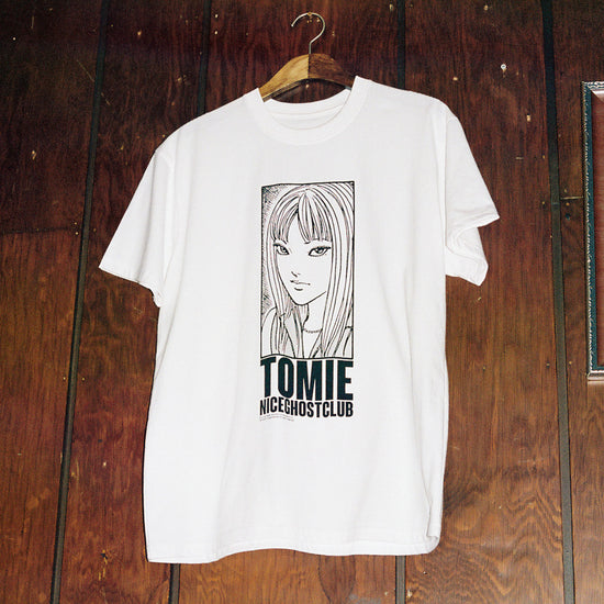 Nice Ghost Club Junji Ito Maniac Tomie Title Tee [White]