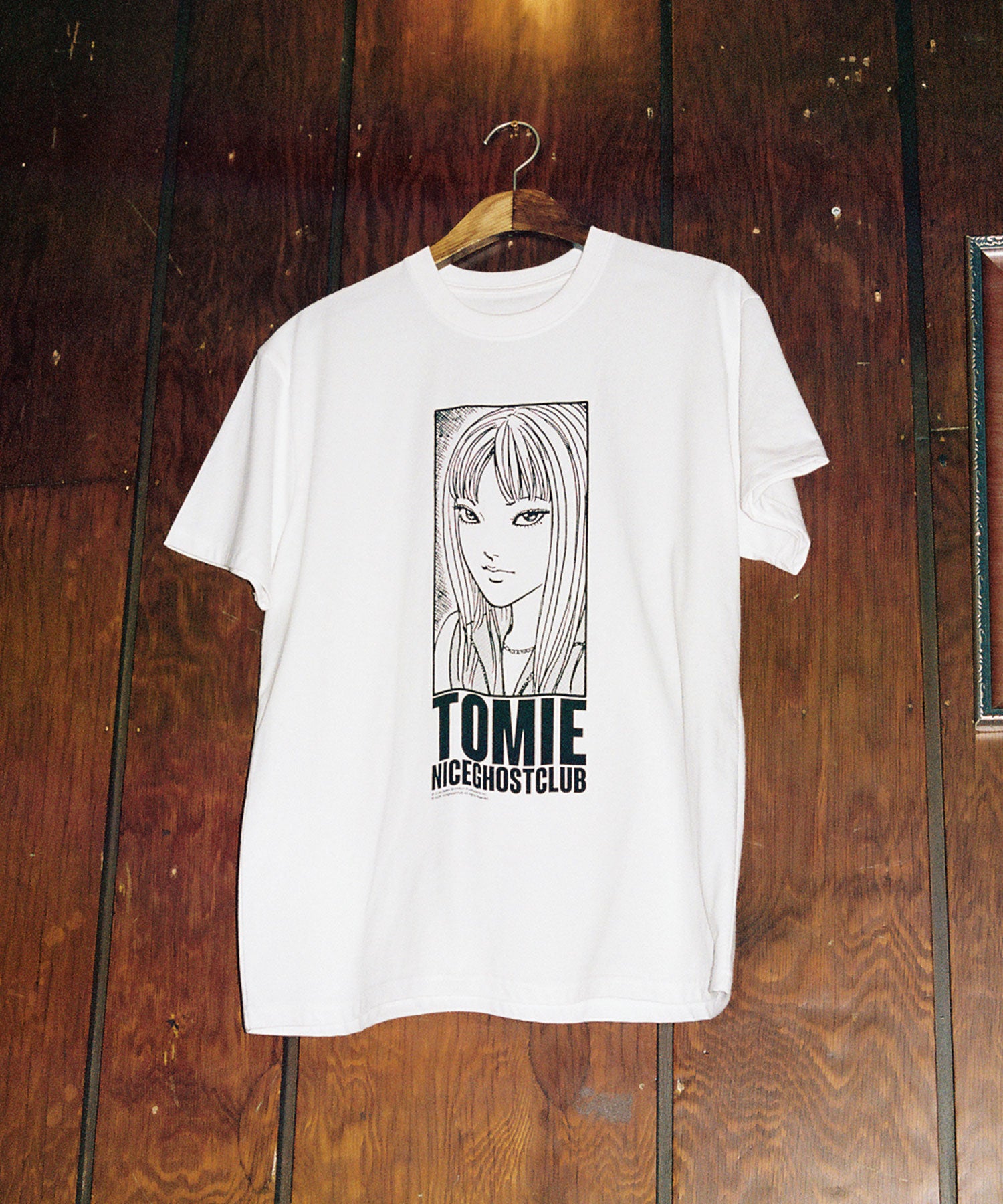 Nice Ghost Club Junji Ito Maniac Tomie Title Tee [White]