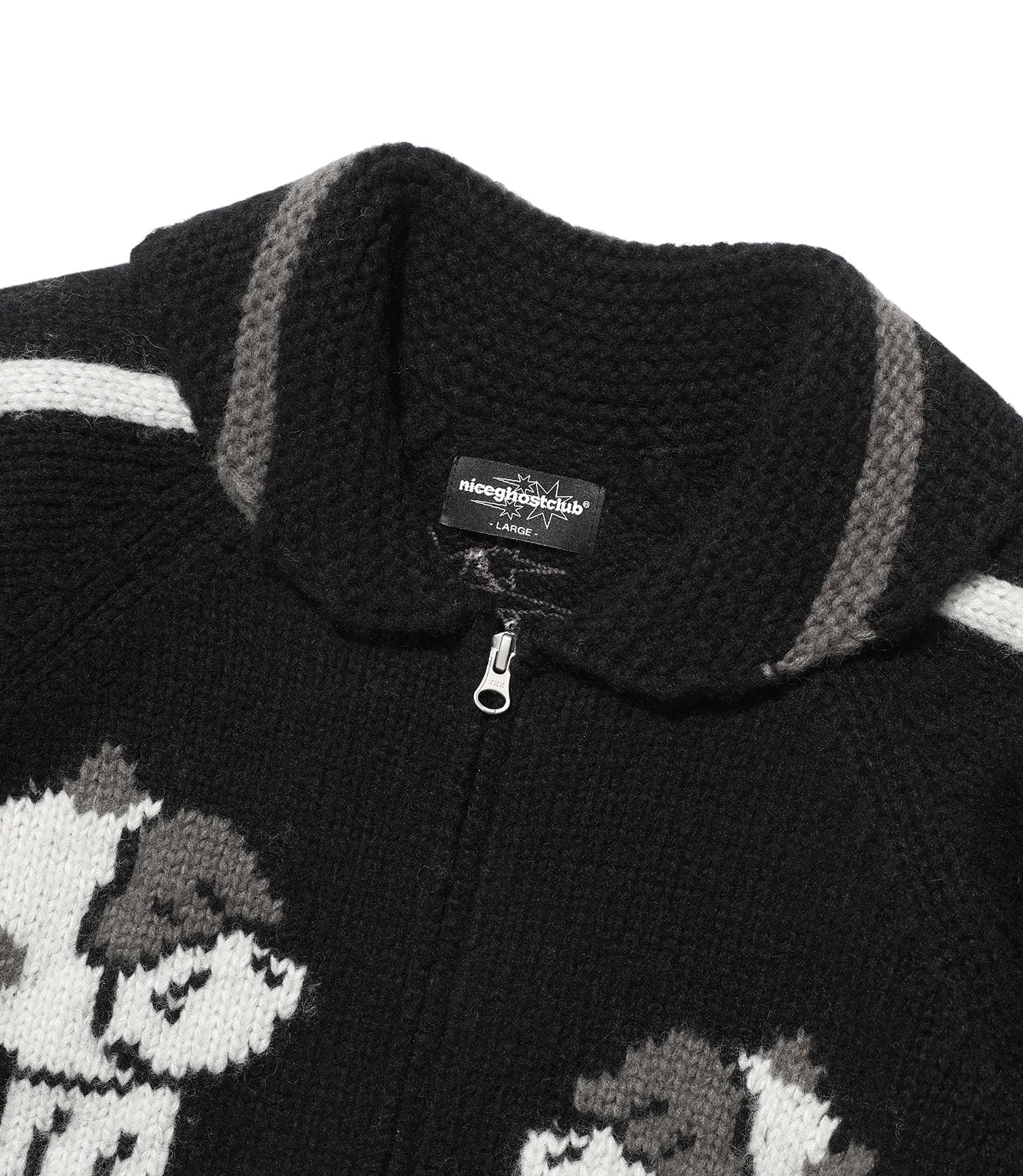 Nice Ghost Club Devil Cowichan Sweater