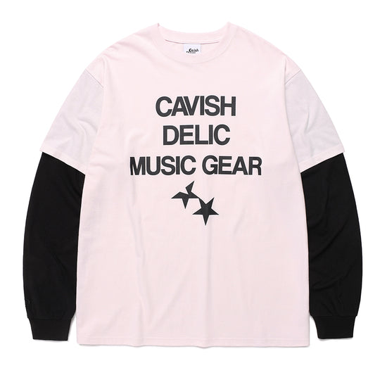 Cavish DELIC LAYERED LONG SLEEVE TEE