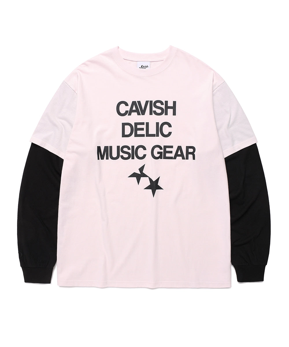 Cavish DELIC LAYERED LONG SLEEVE TEE