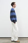 General Idea UNISEX Hachi Big Border Knit Pullover