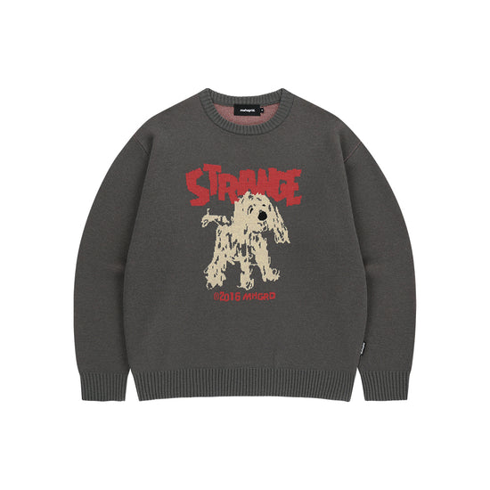 Mahagrid Strange Puppy Knit Sweater
