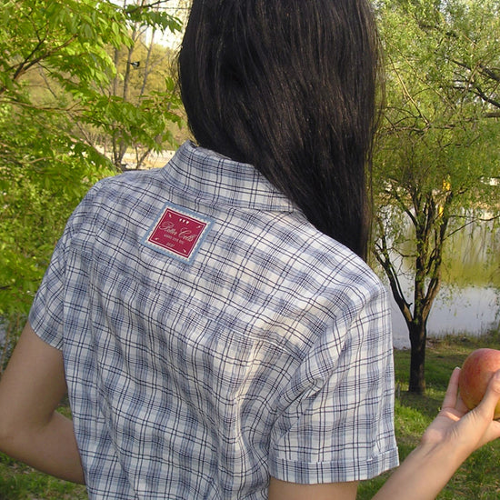 Bitter Cells Elodie Half Check Shirt