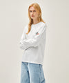 Marithé François Girbaud BACK CLASSIC LOGO LONG SLEEVE TEE