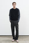 General Idea MAN Classic Crew Neck Knit Vest
