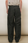 General Idea MAN Strap Layered Cargo Pants [BLACK]