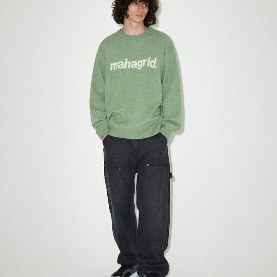 Mahagrid Basic Logo Knit Sweater