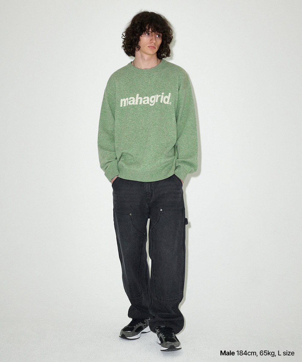 Mahagrid Basic Logo Knit Sweater