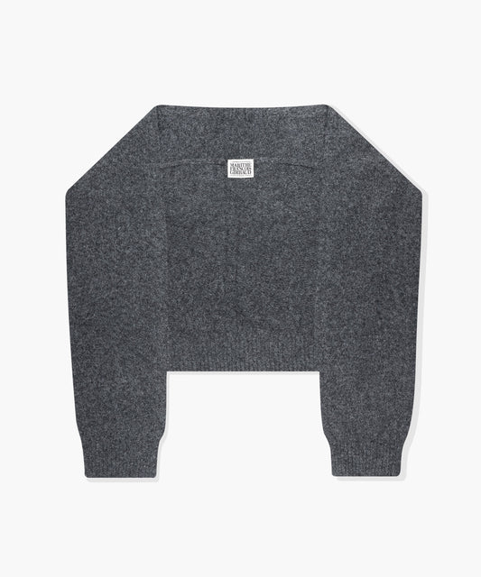 Marithé François Girbaud CIRCLE LOGO SHAWL MUFFLER