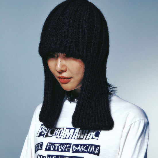 Nice Ghost Club Big Earcap Beanie [Black]