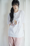 ADLV AC Bear Baby Face Bunny Short Sleeve T-Shirt