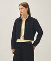 Marithé François Girbaud W CROP DENIM BLOUSON JACKET
