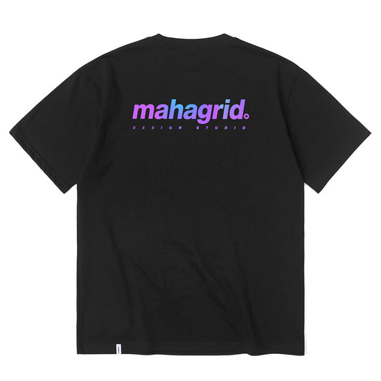 Mahagrid Rainbow Reflective Logo Tee