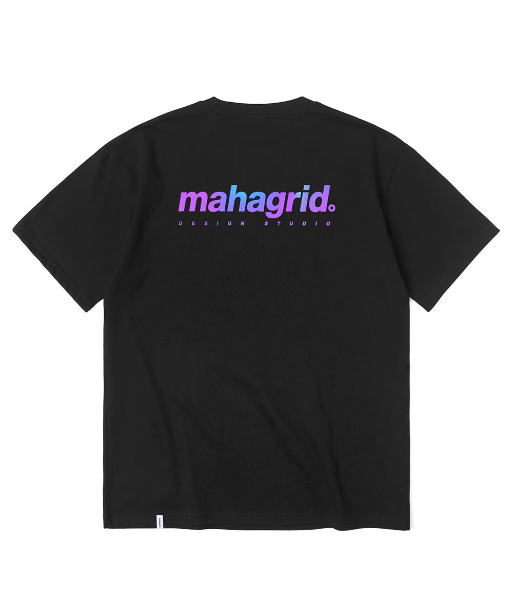Mahagrid Rainbow Reflective Logo Tee
