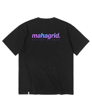Mahagrid Rainbow Reflective Logo Tee